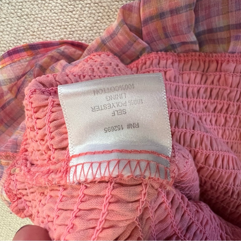 Koko and Mason Pink Plaid Spaghetti Strap Dress - Picture 13 of 14